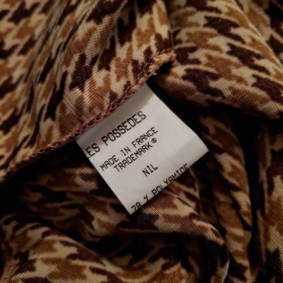 PSSSY LES POSSEDES (PARIS) Houndstooth Dress - Picture 7 of 7